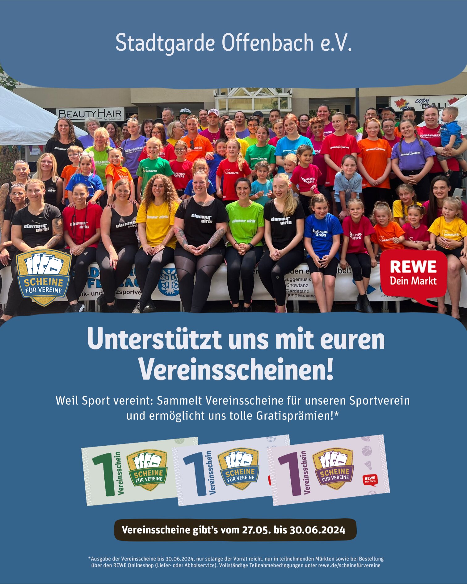 REWE Scheine fuer Vereine Poster Feed 3