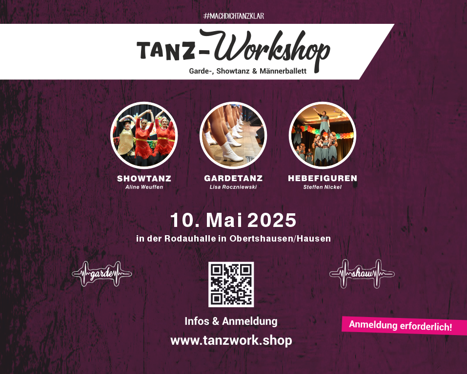 Facebook Beitrag Tanzworkshop 2025 04 2025