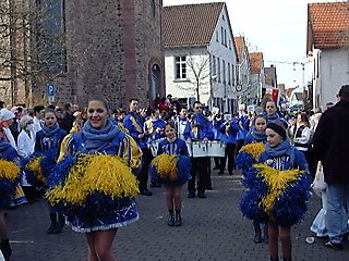 Cheerleaders in Götzenhain