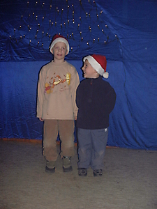 Weihnachtsfeier 2001