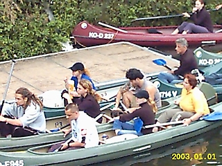 KanuWandern auf der Lahn 2004