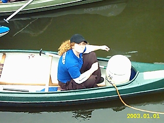 KanuWandern auf der Lahn 2004