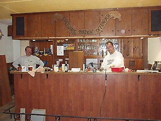 Renovierung der Gaststätte 2004